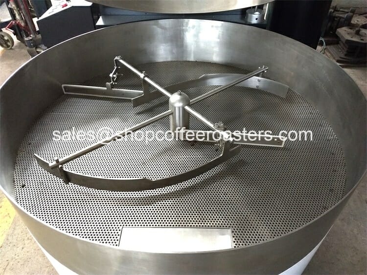 30kg gas roaster cooling tray