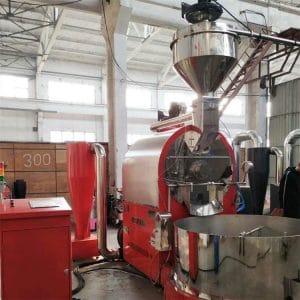 red 120kg coffee roaster
