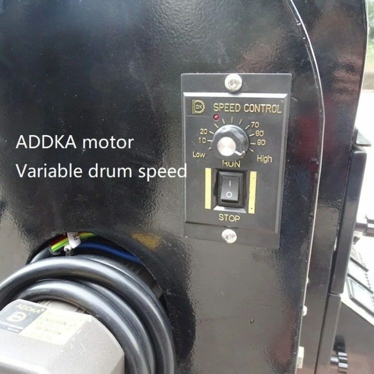 3kg coffee roaster drum speed control