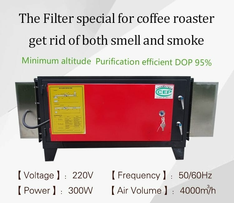 Coffee Roaster Smoke eliminator 