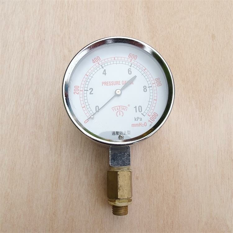 Coffee roaster Gas Pressure Gauge 02