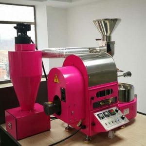 pink 2kg coffee roaster
