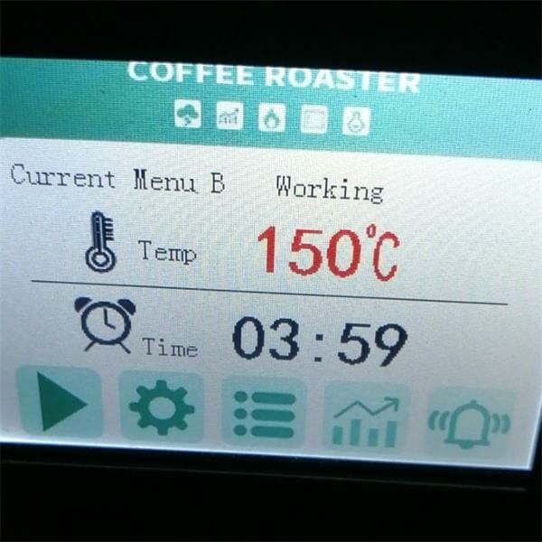 150g automatic hot air roaster
