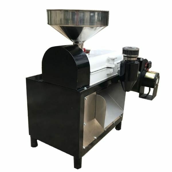 small coffee hulling machine