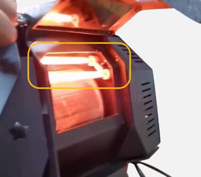 coffee roaster carbon fiber heater